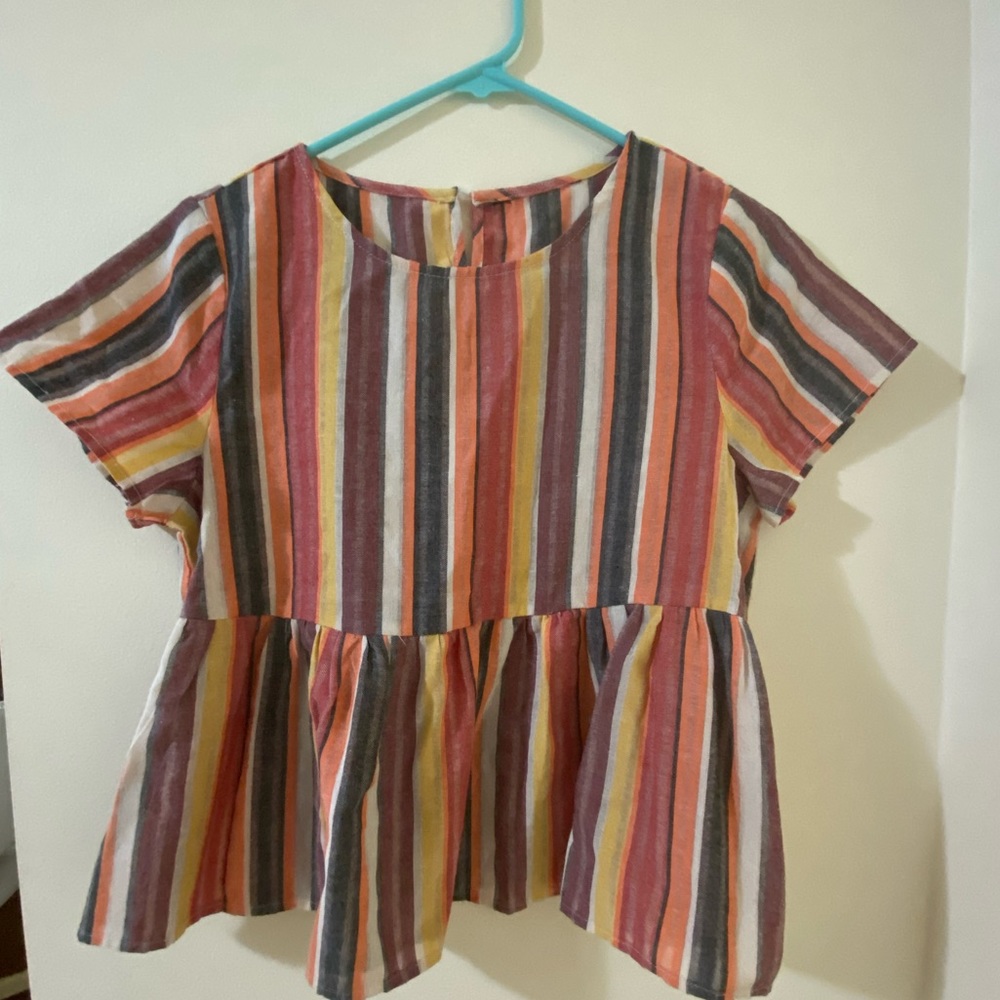 Peplum blouse